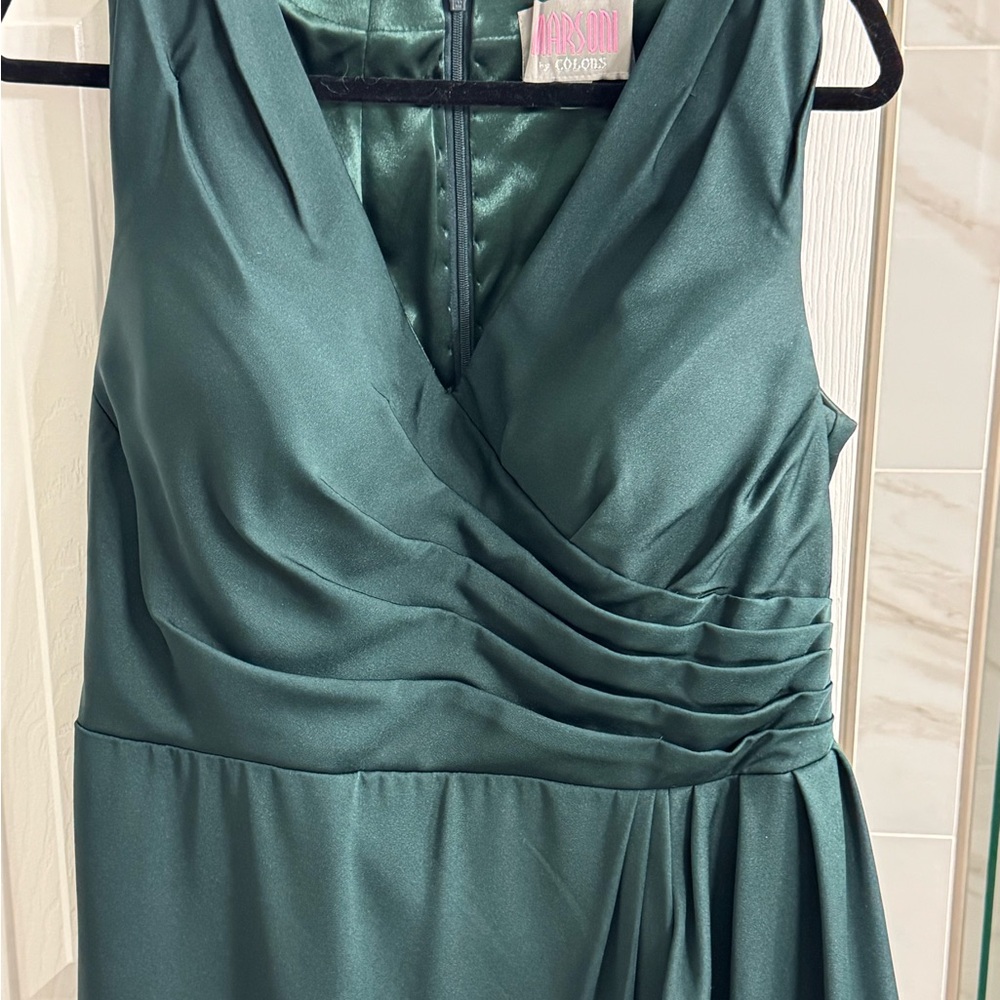 Elegant Green Marsoni Mother of the Bride wedding